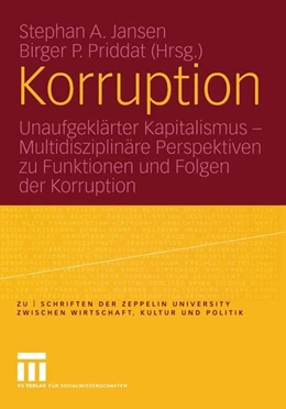 Abbildung von Jansen / Priddat | Korruption | 1. Auflage | 2015 | beck-shop.de