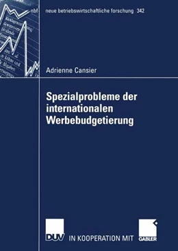 Abbildung von Cansier | Spezialprobleme der internationalen Werbebudgetierung | 1. Auflage | 2015 | beck-shop.de