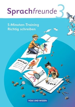 Abbildung von Junghänel | Sprachfreunde 3. Schuljahr. Ausgabe Nord/Süd. 5-Minuten-Training 