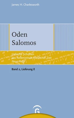 Abbildung von Charlesworth | Oden Salomos | 1. Auflage | 2025 | beck-shop.de