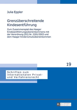 Abbildung von Eppler | Grenzüberschreitende Kindesentführung | 1. Auflage | 2015 | 19 | beck-shop.de