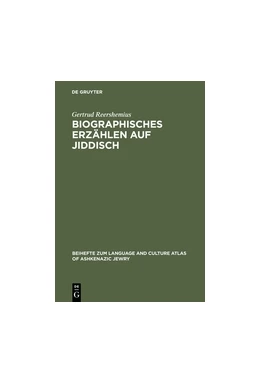 Abbildung von Reershemius | Biographisches Erzählen auf Jiddisch | 1. Auflage | 2015 | beck-shop.de