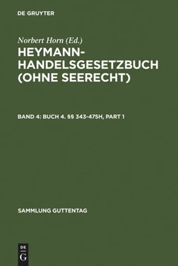 Abbildung von Balzer / Berger | Buch 4. §§ 343-475h | 2. Auflage | 2005 | beck-shop.de