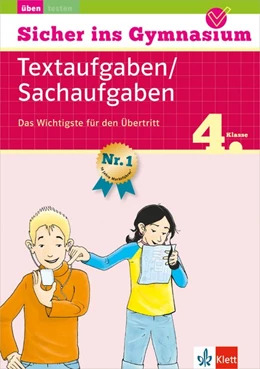 Abbildung von Sicher ins Gymnasium Mathematik Textaufgaben 4. Klasse | 1. Auflage | 2015 | beck-shop.de