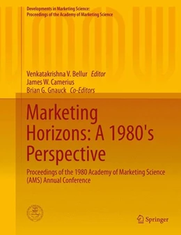 Abbildung von Bellur | Marketing Horizons: A 1980's Perspective | 1. Auflage | 2014 | beck-shop.de