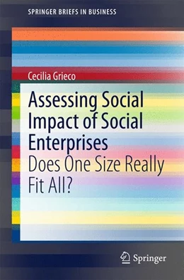 Abbildung von Grieco | Assessing Social Impact of Social Enterprises | 1. Auflage | 2015 | beck-shop.de