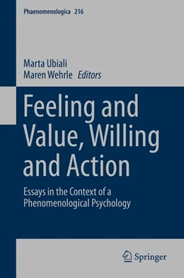 Abbildung von Ubiali / Wehrle | Feeling and Value, Willing and Action | 1. Auflage | 2015 | beck-shop.de