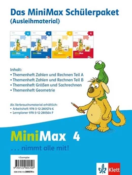 Abbildung von MiniMax .Schülerpaket 4. Schuljahr Ausleihmaterial | 1. Auflage | 2015 | beck-shop.de