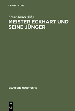 Abbildung von Jostes | Meister Eckhart und seine Jünger | 1. Auflage | 2015 | beck-shop.de