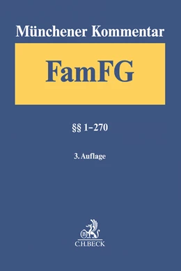 Abbildung von Münchener Kommentar zum FamFG, Band 1: §§ 1-270 | 3. Auflage | 2018 | beck-shop.de