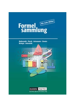 Abbildung von Becker / Engelmann | Formelsammlung bis zum Abitur | 1. Auflage | 2018 | beck-shop.de