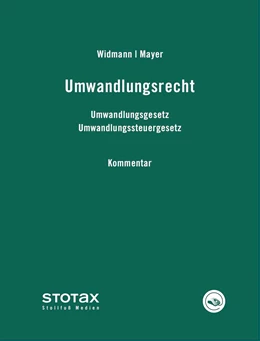 Abbildung von Widmann / Mayer | Umwandlungsrecht • ohne Aktualisierungsservice | 1. Auflage | 2024 | beck-shop.de