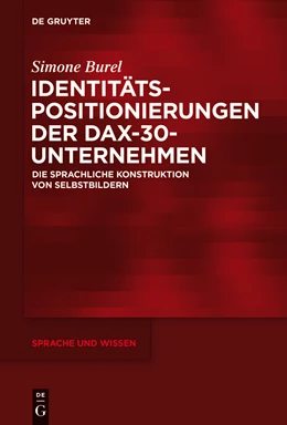 Abbildung von Burel | Identitätspositionierungen der DAX-30-Unternehmen | 1. Auflage | 2015 | beck-shop.de