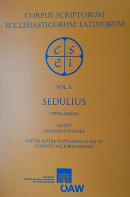 Abbildung von Panagl | Sedulii Opera Omnia | 1. Auflage | 2007 | 10 | beck-shop.de