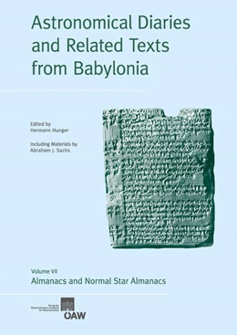 Abbildung von Hunger | Astronomical Diaries and Related Texts from Babylonia | 1. Auflage | 2014 | 466 | beck-shop.de
