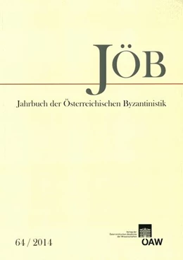 Abbildung von Kislinger | Jahrbuch der österreichischen Byzantinistik / Jahrbuch der Österreichischen Byzantinistik Band 64/2014 | 1. Auflage | 2015 | beck-shop.de