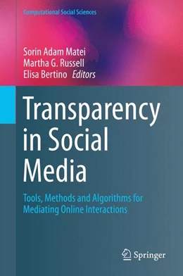 Abbildung von Matei / Russell | Transparency in Social Media | 1. Auflage | 2015 | beck-shop.de