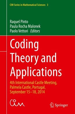 Abbildung von Pinto / Rocha Malonek | Coding Theory and Applications | 1. Auflage | 2015 | beck-shop.de