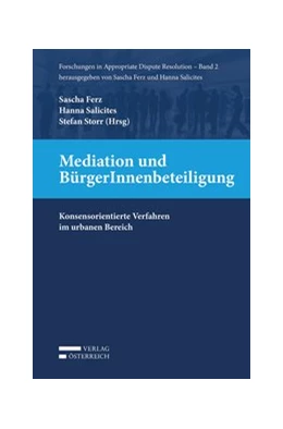 Abbildung von Ferz / Salicites | Mediation und BürgerInnenbeteiligung | 1. Auflage | 2015 | beck-shop.de