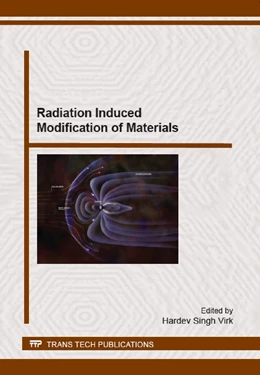 Abbildung von Virk | Radiation Induced Modification of Materials | 1. Auflage | 2015 | beck-shop.de