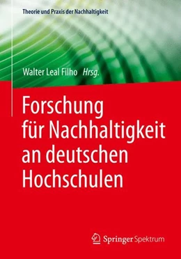 Abbildung von Leal Filho | Forschung für Nachhaltigkeit an deutschen Hochschulen | 1. Auflage | 2015 | beck-shop.de