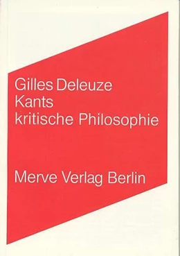 Abbildung von Deleuze | Kants kritische Philosophie | 1. Auflage | 1990 | beck-shop.de