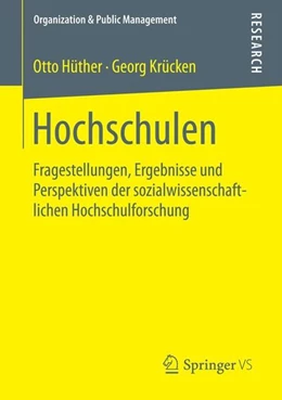 Abbildung von Hüther / Krücken | Hochschulen | 1. Auflage | 2015 | beck-shop.de