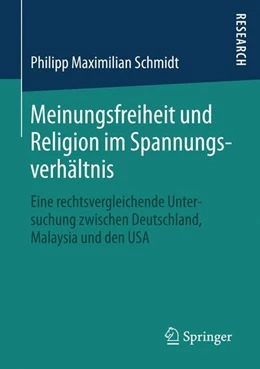 Abbildung von Schmidt | Meinungsfreiheit und Religion im Spannungsverhältnis | 1. Auflage | 2015 | beck-shop.de