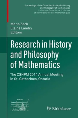 Abbildung von Zack / Landry | Research in History and Philosophy of Mathematics | 1. Auflage | 2015 | beck-shop.de