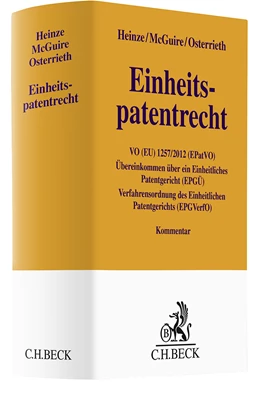 Abbildung von Heinze / McGuire | Einheitspatentrecht | 1. Auflage | 2025 | beck-shop.de