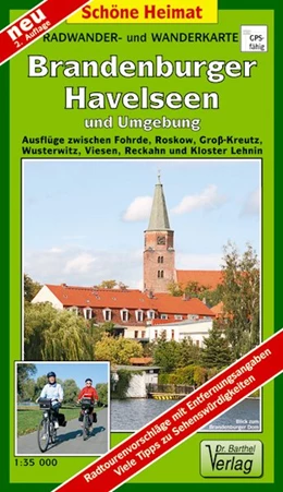 Abbildung von Brandenburger Havelseen und Umgebung 1 : 35 000. Radwander- und Wanderkarte | 1. Auflage | 2008 | beck-shop.de