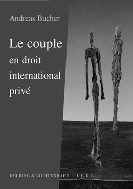 Abbildung von Bucher | Le couple en droit international privé | 1. Auflage | 2004 | beck-shop.de