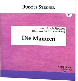 Abbildung von Steiner | Die Mantren | 2. Auflage | 2017 | beck-shop.de