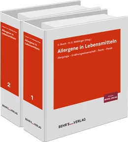 Abbildung von Busch / Waiblinger | Allergene in Lebensmitteln | 1. Auflage | 2024 | beck-shop.de