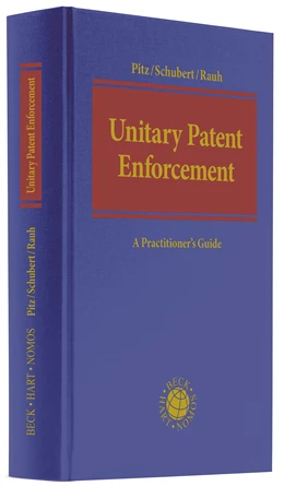 Abbildung von Pitz / Schubert | Unitary Patent Enforcement | 1. Auflage | 2025 | beck-shop.de
