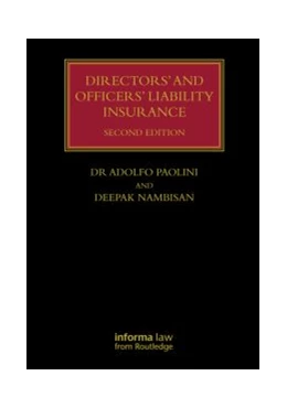 Abbildung von Paolini / Nambisan | Directors' and Officers' Liability Insurance | 2. Auflage | 2026 | beck-shop.de