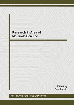 Abbildung von Zou | Research in Area of Materials Science | 1. Auflage | 2015 | beck-shop.de