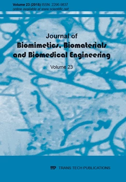 Abbildung von Journal of Biomimetics, Biomaterials and Biomedical Engineering Vol. 23 | 23. Auflage | 2015 | beck-shop.de
