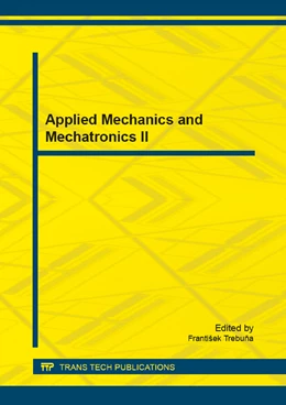 Abbildung von Trebuna | Applied Mechanics and Mechatronics II | 1. Auflage | 2015 | Volume 816 | beck-shop.de