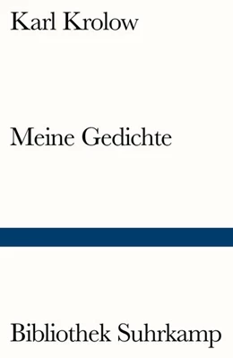 Abbildung von Krolow | Meine Gedichte | 1. Auflage | 2017 | beck-shop.de