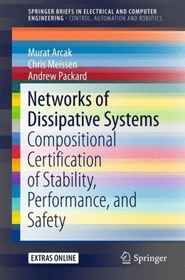 Abbildung von Arcak / Meissen | Networks of Dissipative Systems | 1. Auflage | 2016 | beck-shop.de