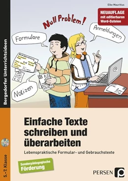 Abbildung von Mauritius | Einfache Texte schreiben und überarbeiten | 3. Auflage | 2022 | beck-shop.de