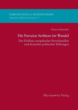 Abbildung von Schneider | Die Parteien Serbiens im Wandel | 1. Auflage | 2014 | beck-shop.de