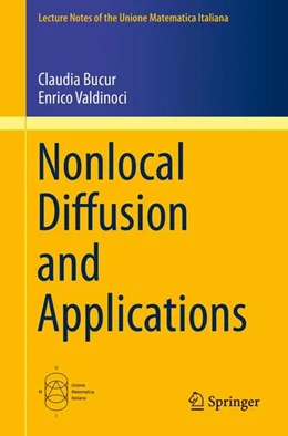 Abbildung von Bucur / Valdinoci | Nonlocal Diffusion and Applications | 1. Auflage | 2016 | beck-shop.de