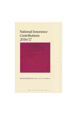 Abbildung von Bradford | National Insurance Contributions 2016/17 | 1. Auflage | 2016 | beck-shop.de