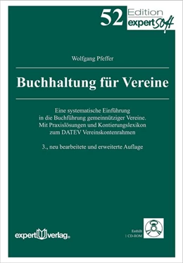Abbildung von Pfeffer | Buchhaltung für Vereine | 3. Auflage | 2018 | beck-shop.de