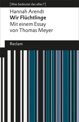 Abbildung von Arendt | Wir Flüchtlinge | 1. Auflage | 2016 | beck-shop.de