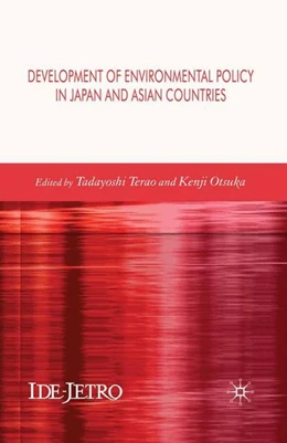 Abbildung von Terao / Otsuka | Development of Environmental Policy in Japan and Asian Countries | 1. Auflage | 2016 | beck-shop.de