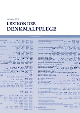 Abbildung von Wirth | Lexikon der Denkmalpflege | 1. Auflage | 2016 | beck-shop.de