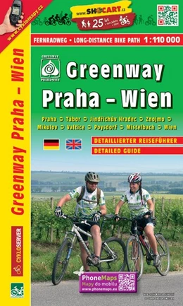 Abbildung von Greenway Praha - Wien 1 : 100 000 | 1. Auflage | 2021 | beck-shop.de